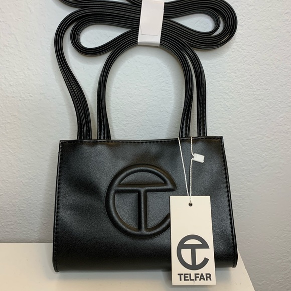 Telfar Handbags - Telfar Small Black Shopping Tote Bag